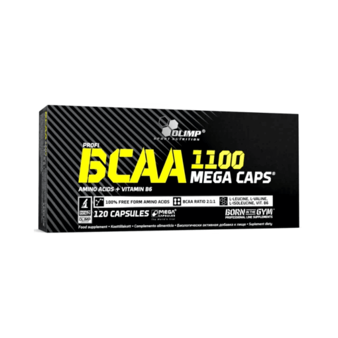 BCAA 1100 / 120 Mega caps