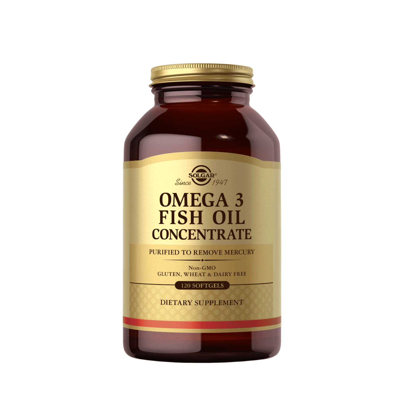 Solgar - Omega-3 Fish Oil Concentrate (120 softgels)